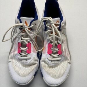 Nike React Infinity Run Flyknit 3 – Women’s 10 | White/Navy/Pink | Cushioned